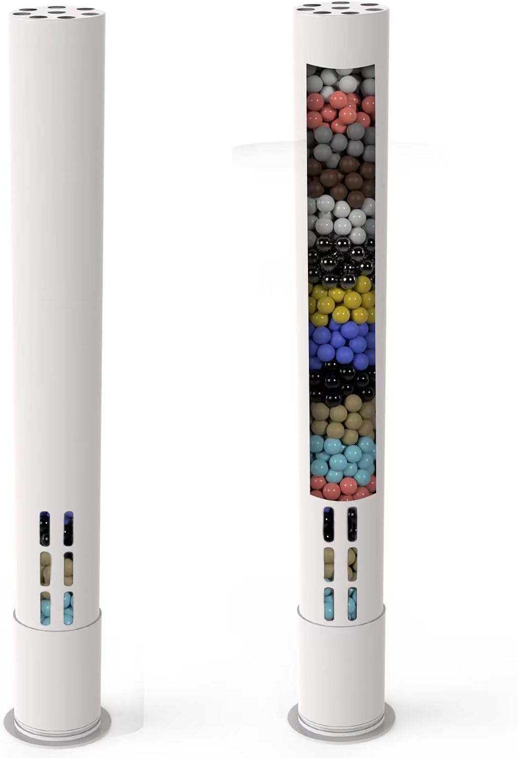2 Pack Replacement Filters for Handheld Shower Head (for 16936) | Water Softener Filters Beads for Hard Water - Remove Chlorine - Reduces Dry Itchy Skin