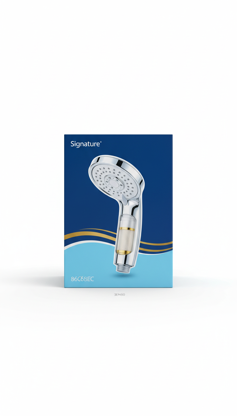 Signature Blue-and-White Packaging Box